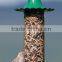 New Style Garden Metal Tube Seeds Hanging Bird Feeder