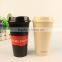 customized design reusable cups with lids for promotion