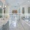 Export heat resistance natural stone cheap guangxi white marble tile