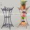 2017 new design different types garden plant iron flower pot stand