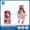 Plastic intelligent conversational american girl doll factory with great price