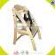 wholesale High Quality elegant in style Wooden feed chair toy for kids wooden Baby Feeding High Chair for Restaurant W08F008
