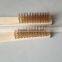 High Quality Wooden Handle Brass Wire Brush With Good Price