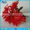 Pure white petals plastic Christmas flower