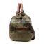 Unisex Vintage Casual Cotton Canvas Leather Shoulder Bag Weekend Bag Duffle Bag Travel Overnight Bag For Man & Women