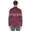 OEM high quality new fashion business plain color satin shirts for men
