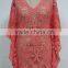 new fashion crochet western ladies summer beach wear kaftans