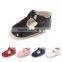 alibaba shoes PU children shoes small MOQ soft soles baby sandal