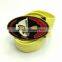 Lady Knitted Belt, Wide Yellow Belts, Canvas Webbing Belt