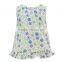 2017 Kids Clothes Summer Girls Ruffle Shirt With Bowknot on the Back Kids Tops