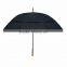 68" Arc Vented, Windproof Umbrella - manual opening, 44" long, ligtweight, less conducive to lightning and comes with your logo