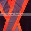 ANSI107 hi vis orange motorcycle Oxford reflection vest