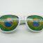 cheap flag sticker promotion sunglasses solid color frame party sunglasses DLC9010