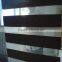 wholesale double layers day night zebra blinds blackout curtai fabric for hotel windows