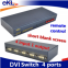 4 ports DVI switch 4x1 DVI-D switcher 4 input 1 output