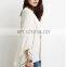 wholesale lace up white poncho embroidered poncho beach poncho for women