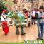 Animatronic Walking Dinosaur with Carriage