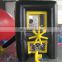 high quality cheap cube inflatable money Grabber Machine booth for Advertisement