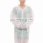 Cheap Disposable Lab Coat With Collar and Snap For Sale