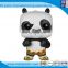 Custom panda vinyl figure, Cartoon panda shape custom vinyl figure , Hot sale soft plastic pop vinyl figure factory