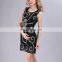 Wholesale Fashion Sexy Womens Ladies Sequined Embroider Clubwear Cocktail Ball Gown Party Stretchable Wrap Dress