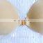 ES6608 2016 China Wholesale Sexy Thin Backless and Strapless Push up Thin Silicone Bra for Ladies