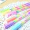 6 Color Rainbow Gel Pen Drawing for black Card Hot selling Gel Pen