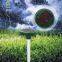 Solar Sonic Snake Repeller With Led Light