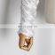 TWOTWINSTYLE Casual Backless Women Shirt Square Puff Long Sleeve Tunic Lace Up Bow Ruched