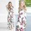 New design floral dress summer style mom daughter matching dress