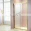 Small shower cubicle steam sliding glass shower enclosure shower door