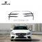 W205 Front Canards With Carbon Fiber Fog Lamp Vents for Mercedes Benz A205 C205 C43 AMG Sport 19-20