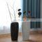 2017 home decor made in china black white color decorative vases