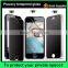 For iphone 5/5c Privacy 0.26mm round anger 9H high quality temperd glass screen protector