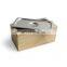 Factory direct sale custom food waste wood compost bin for kitchen with rust proof stainless steel insert