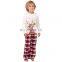 Wholesale Custom Print Adult Children Cotton Couple Women Pants Family Christmas Pajamas Sets