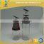 250ml Round Shape Clear Glass Oil and Vinegar Dispenser