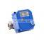 3v 5v 6v 12v 24v 110v 220v DN15 DN20 DN25 CWX-25S 2 way brass ss304 mini electric on off motorized valve