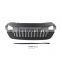 Maiker auto part grille with net for Jeep wrangler JL 2018+ bumper grille 4x4 accessories