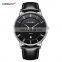 LONGBO 5015 Couple Popular Analog Quartz Watch Leather Band Calendar Casual Watches In Couples Man And Woman