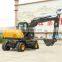 China Crawler Excavator Wheel Shovel Excavator