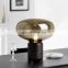 Modern Simple LED Table Lamp Glass Desk Lights Decor Beside Lamps For Indoor Home Living Room