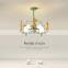 Wooden Pendant Light Fawn Shape LED Ceiling Hanging Lamp for Bedroom and Living Room