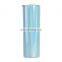 Double Wall Skinny Tumblers With Lid And Straw 20Oz Skinny Sublimation Stainless Steel Glitter Tumbler Cup