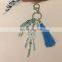 Wholesale Wedding Favors Gifts Guest  Other Metal Key Chains Dreamcatcher Tassel Keychains Leaf Macrame Keychain