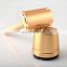 Mens Matte Gold Color Double Dege Safety Razor and Stand Shaving Kit