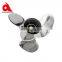 25-60HP stainless steel propeller 4 blade