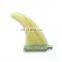 High Quality Multi-color Single Center Surfboard Fins With Carbon Honeycomb SUP Carbon Fin Professional