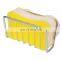 sponge drain holder Metal Sink Storage Bracket Organizer Caddy Small Holder for Sponges Soaps with Strong Suction Cups