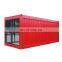 High quality modified prefab 40ft 20ft shipping container house home